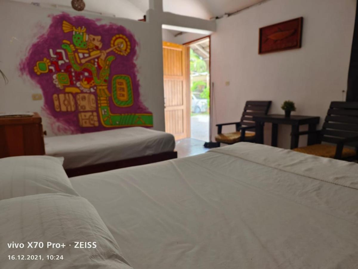 Lunazul Eco-Cabana Frente Al Mar Mahahual Dış mekan fotoğraf