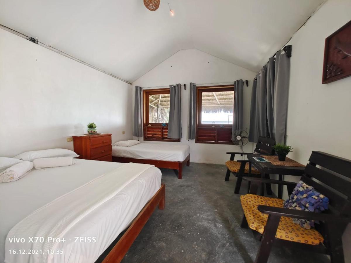 Lunazul Eco-Cabana Frente Al Mar Mahahual Dış mekan fotoğraf