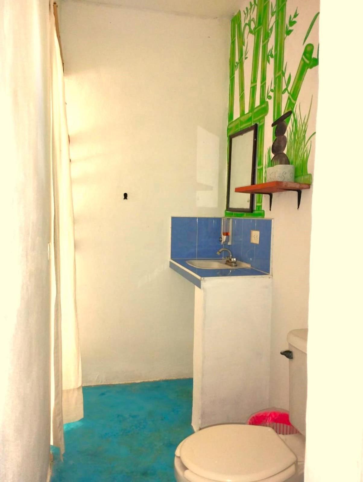 Lunazul Eco-Cabana Frente Al Mar Mahahual Dış mekan fotoğraf
