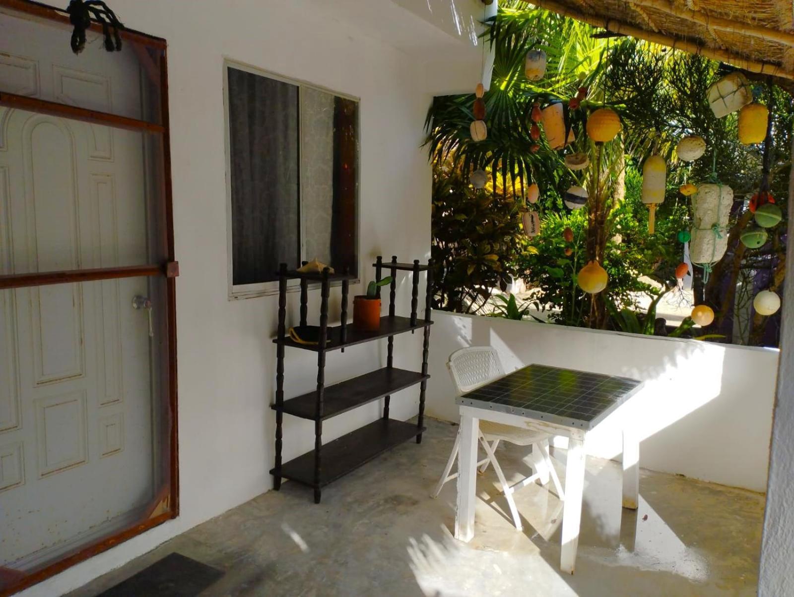 Lunazul Eco-Cabana Frente Al Mar Mahahual Dış mekan fotoğraf