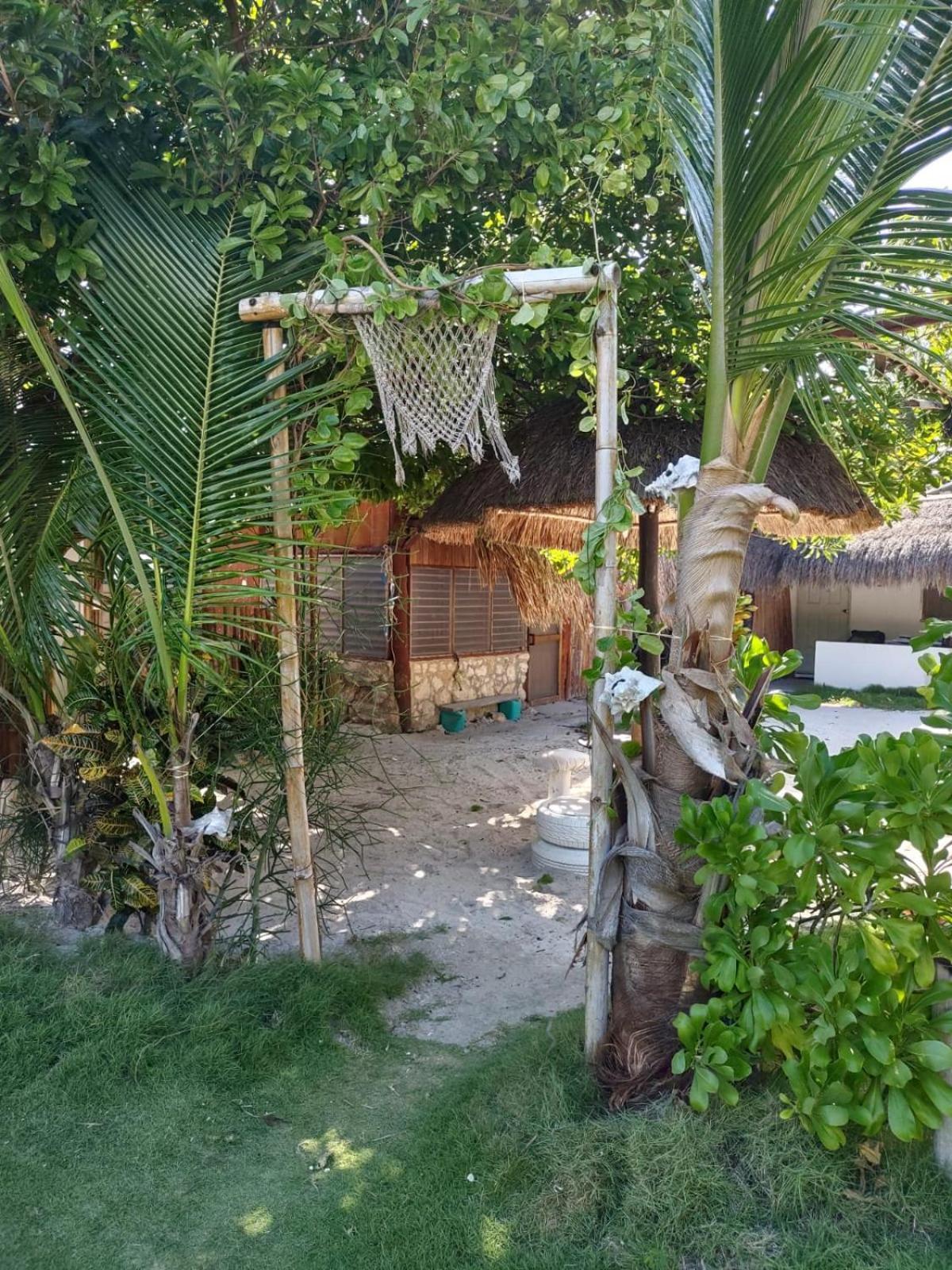 Lunazul Eco-Cabana Frente Al Mar Mahahual Dış mekan fotoğraf
